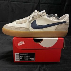 💥Nike | Killshot 2 | Sail/Midnight Navy-Gum Yellow | Leather Sneakers